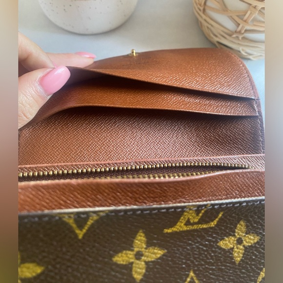 Authentic Lv monogram tresor wallet / custom hand painted and sealed. - Picture 10 of 10